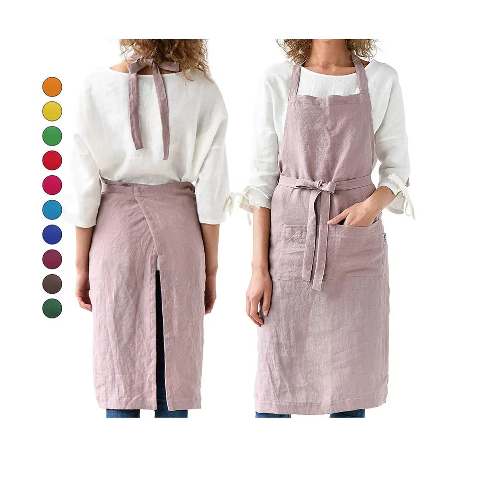 Linen Kitchen Apron