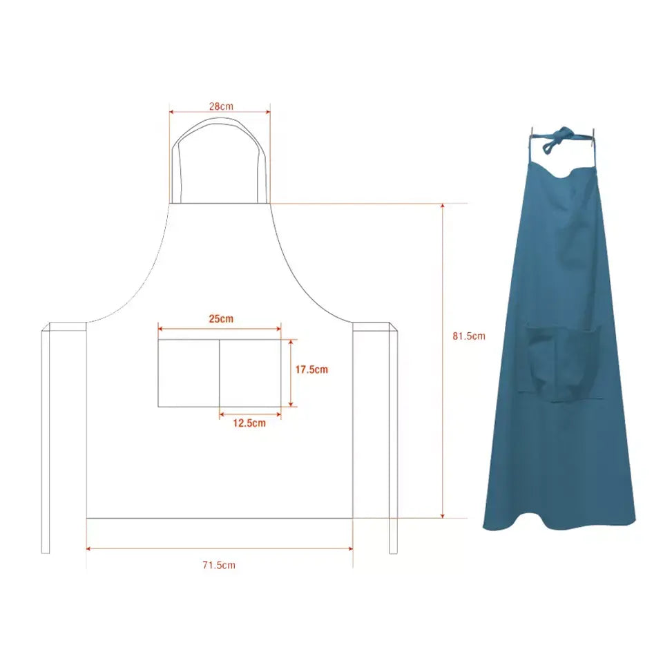 Linen Kitchen Apron