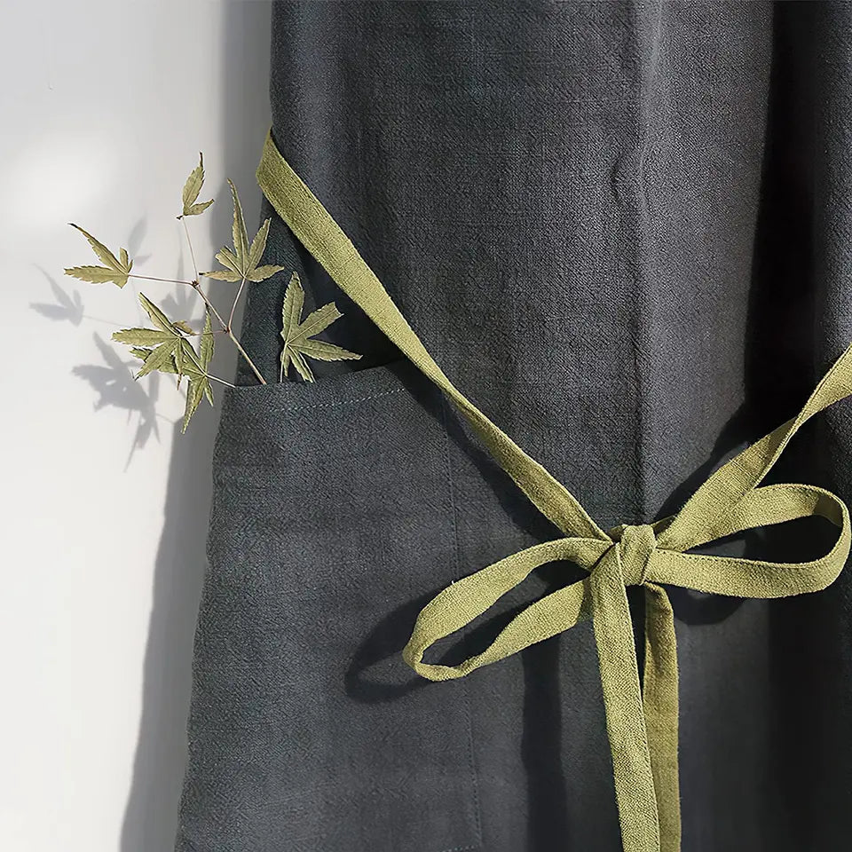 Linen Kitchen Apron